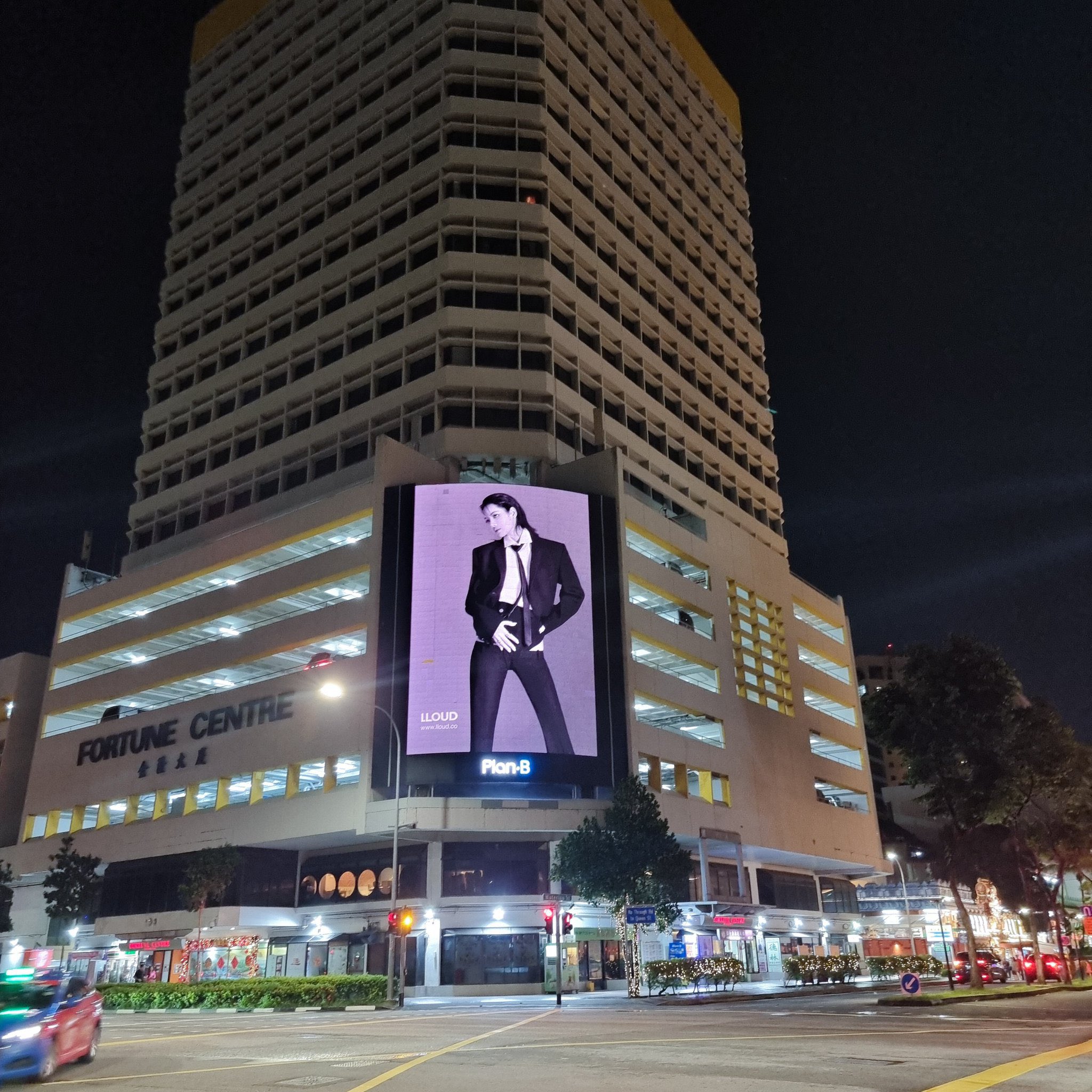 新加坡金隆大厦大屏 · 新加坡 · 现场图库 1